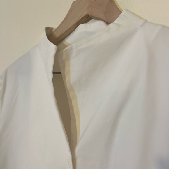 Lafayette 148 New York Shirt - Women’s Medium White - Button Down - Picture 4 of 13